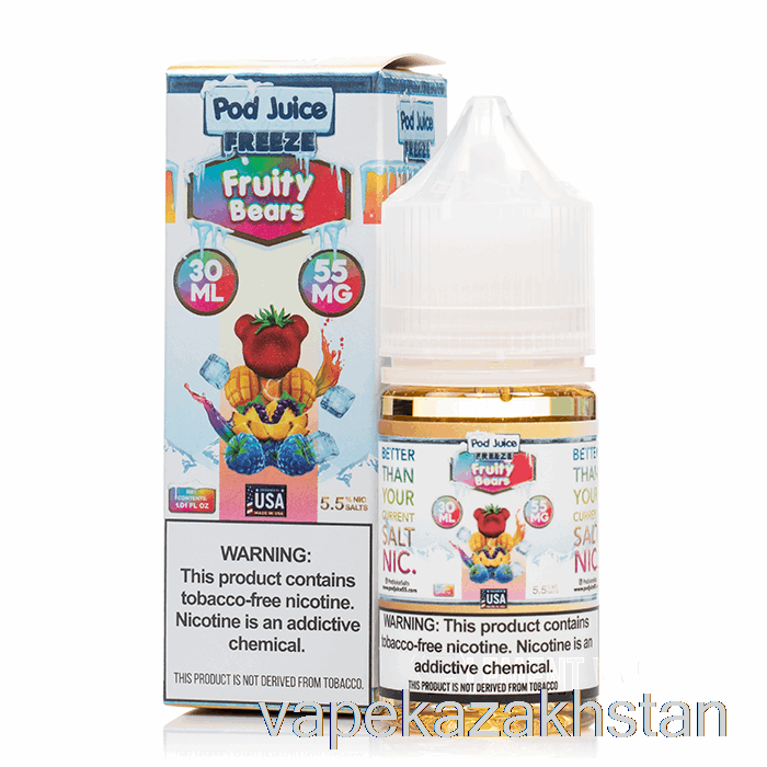 Vape Smoke FREEZE Fruity Bears - Pod Juice - 30mL 20mg